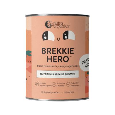 Nutra Organics Organic Brekkie Hero (Nutritious Brekkie Booster) 125g